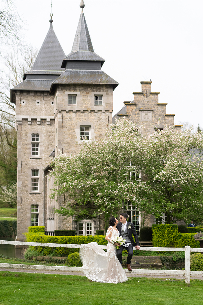 Chateau de La Rocq wedding design