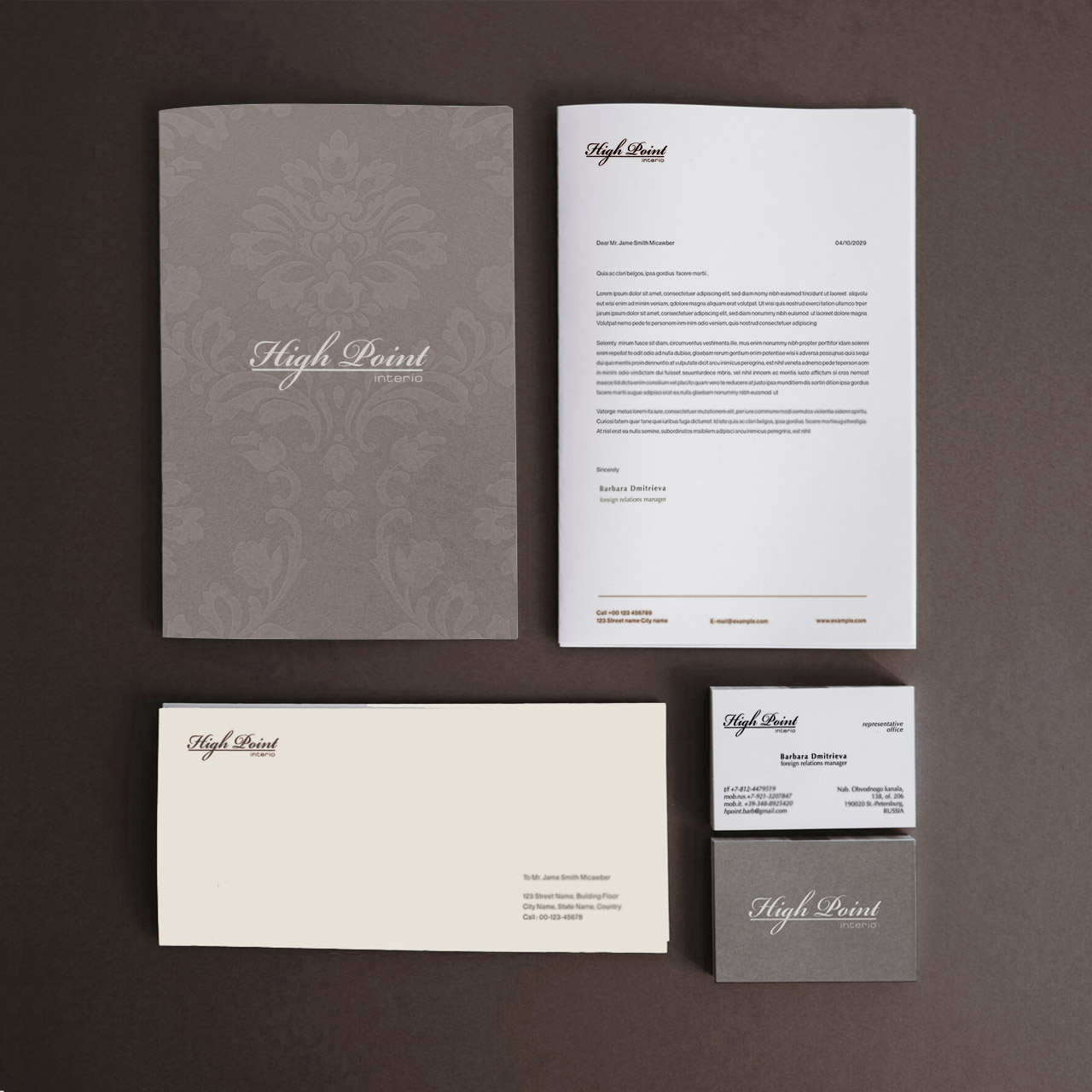 highpoint branding identity